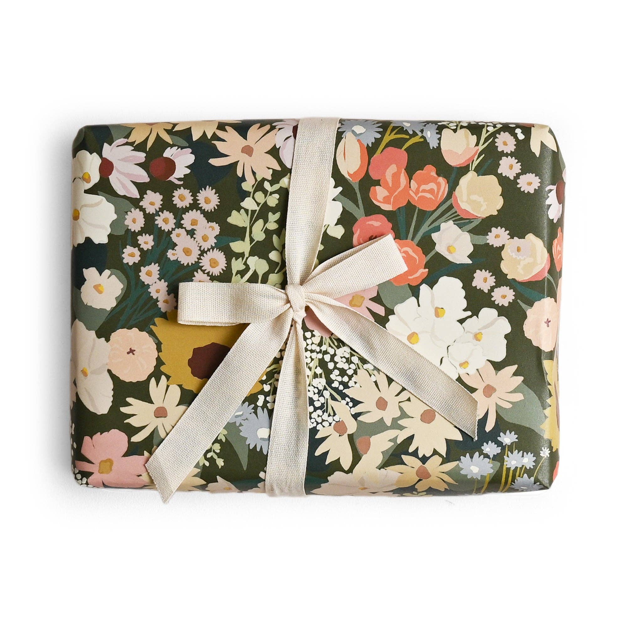 Flower Market Gift Wrap