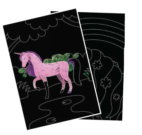 Scratch & Scribble: Magical Unicorns (10 PC Set)