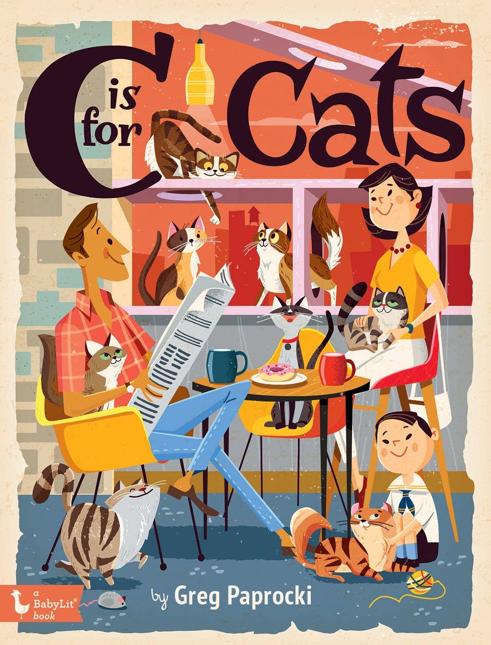Alphabet Board Book: C Is for Cats by Greg Paprocki