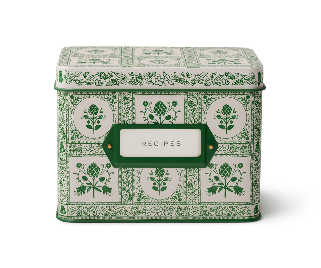 Artichoke Recipe Tin