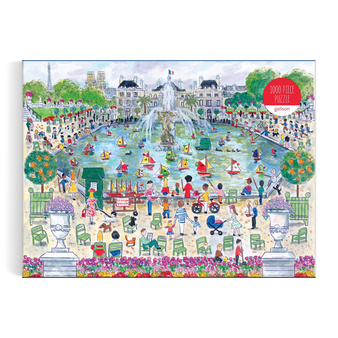 Galison: Michael Storrings Springtime in Paris 1000 Piece Puzzle