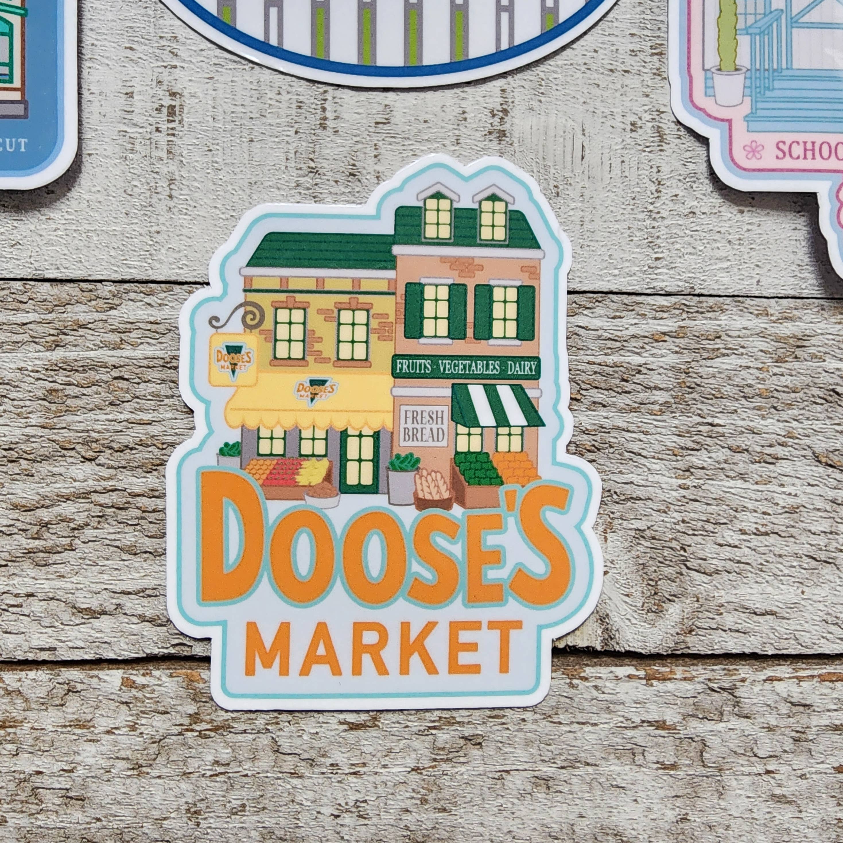Stars Hollow Business Stickers