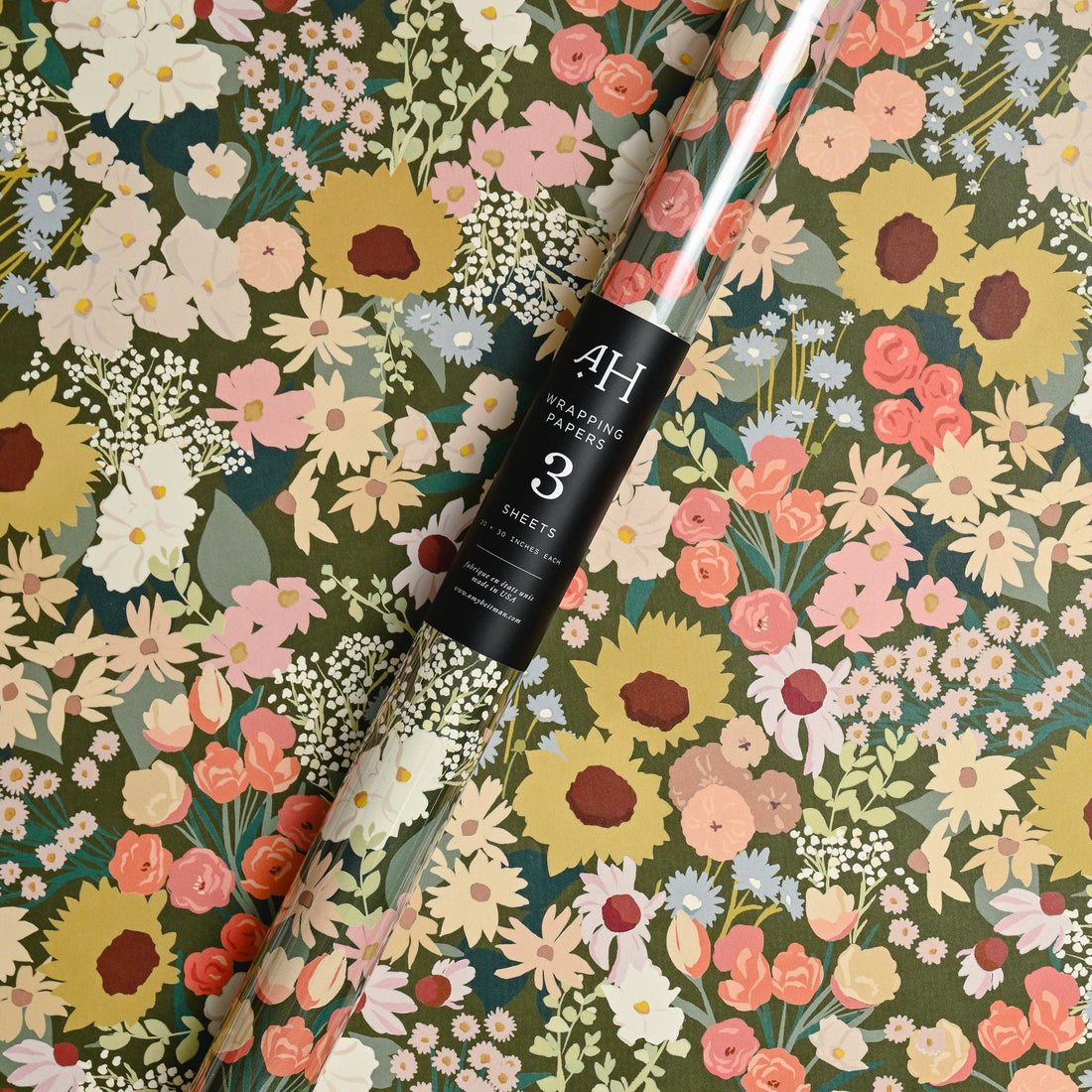 Flower Market Gift Wrap