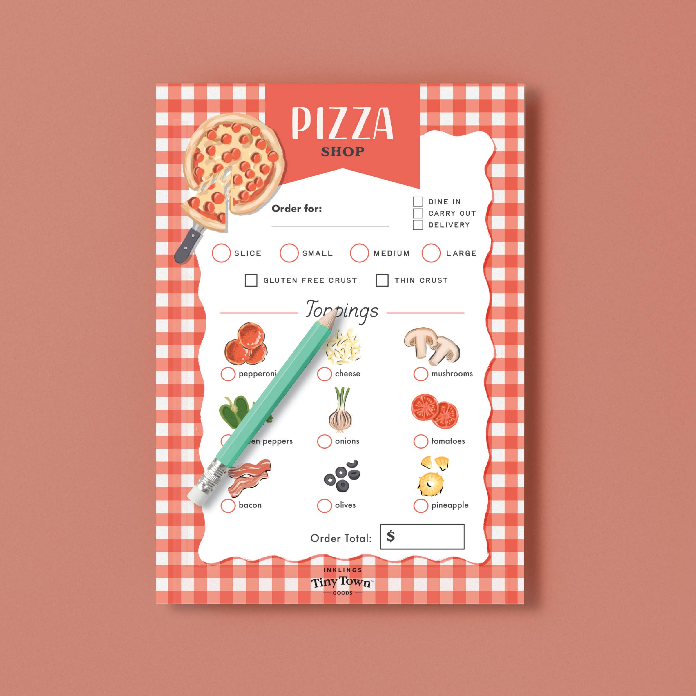 Inklings Tiny Town™ Play Notepad - Pizza Shop