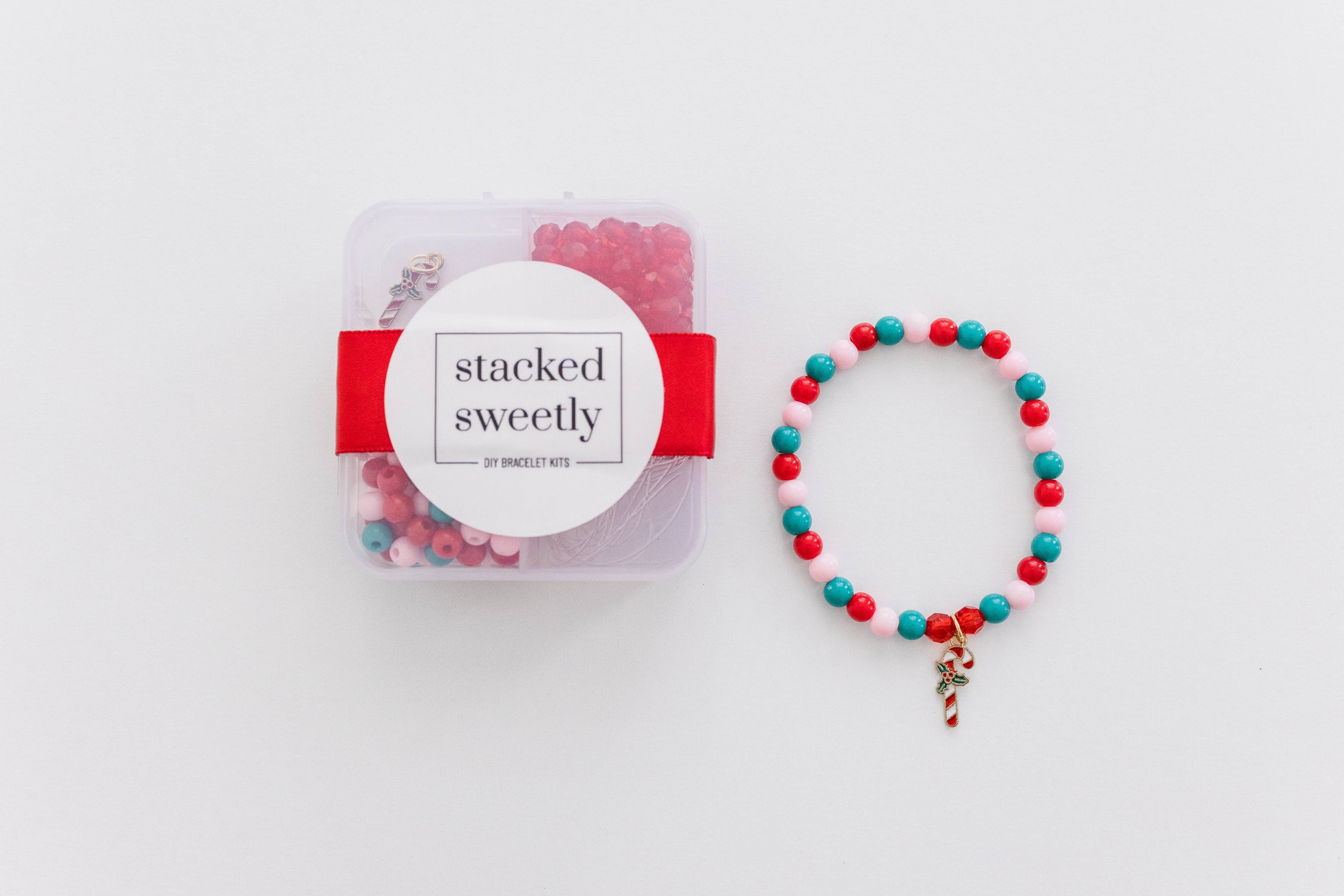 Bracelet Kit - Candy Cane