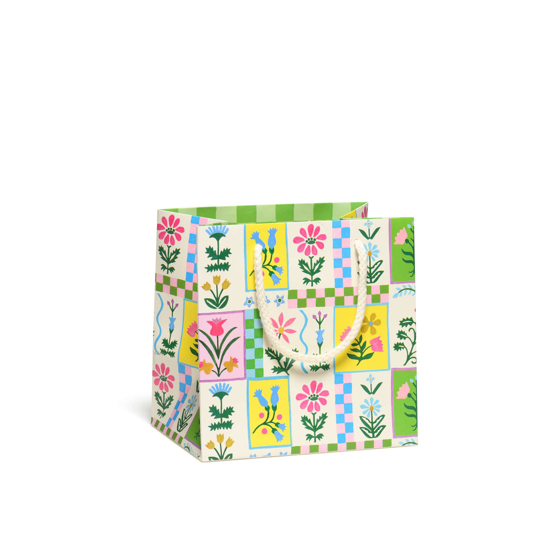 Retro Flower Gift Bag