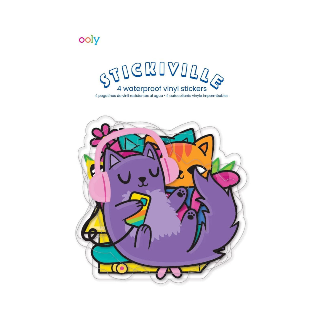 Stickiville Stickers: Silly Kitties
