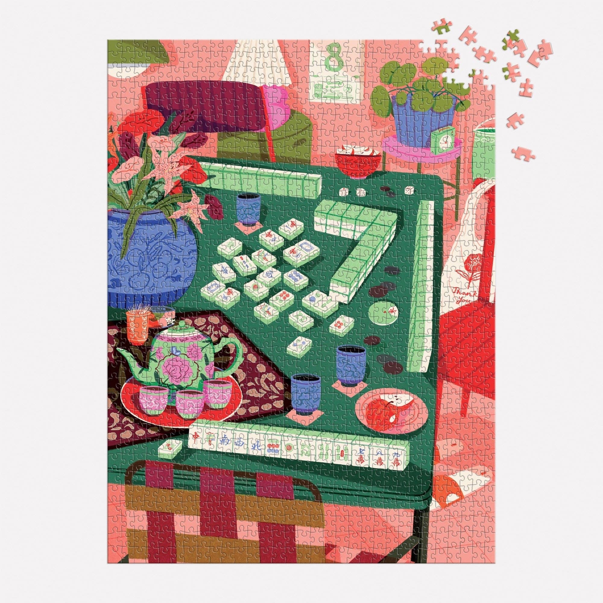 Galison: Mahjong Social 1000 Piece Puzzle