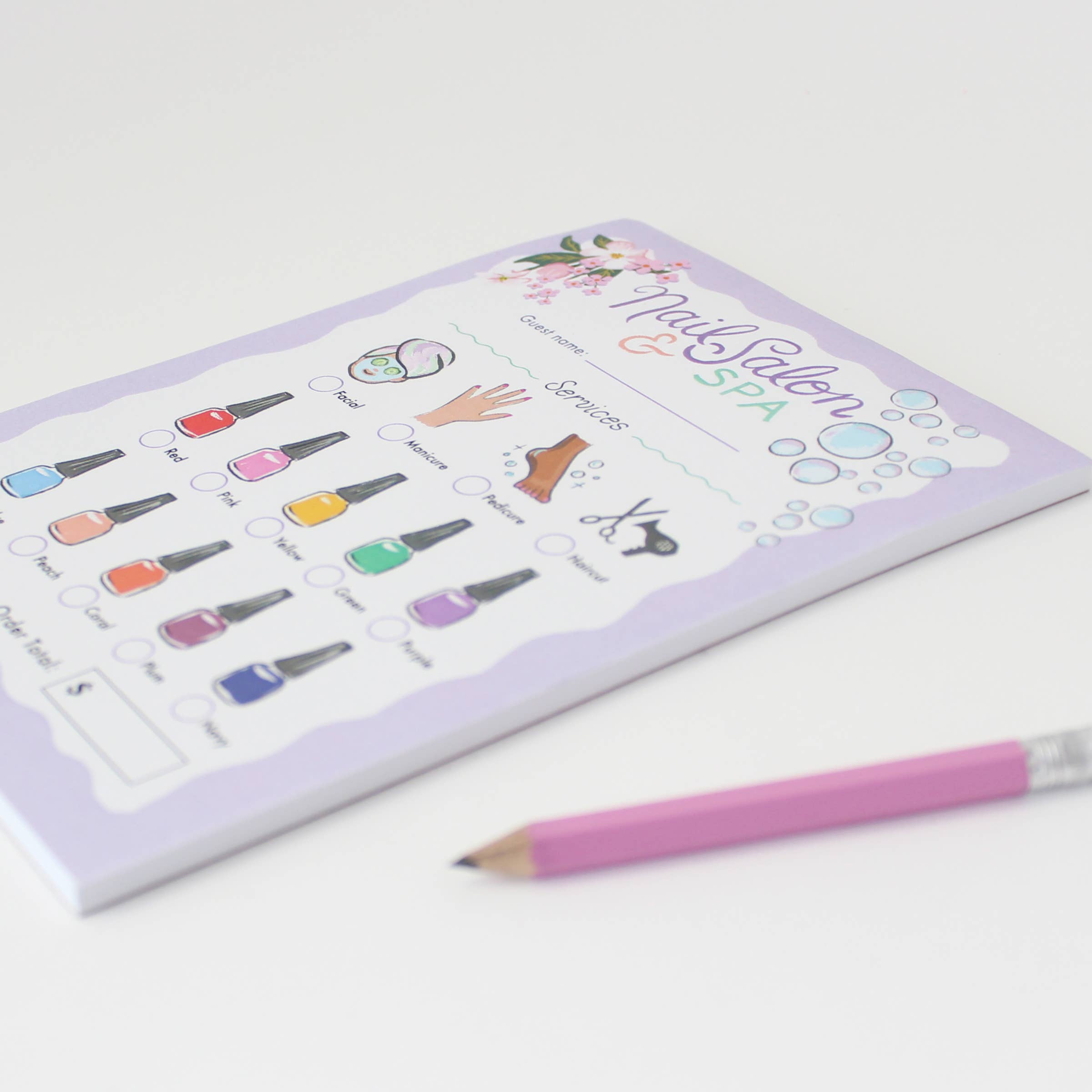 Inklings Tiny Town™ Play Notepad - Nail Salon & Spa