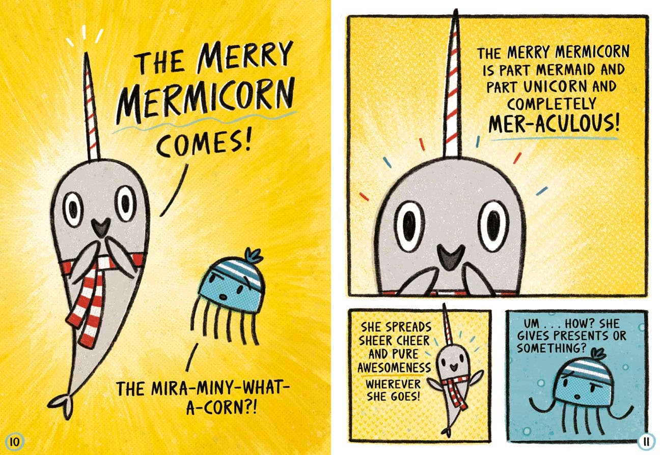 Happy Narwhalidays by Ben Clanton