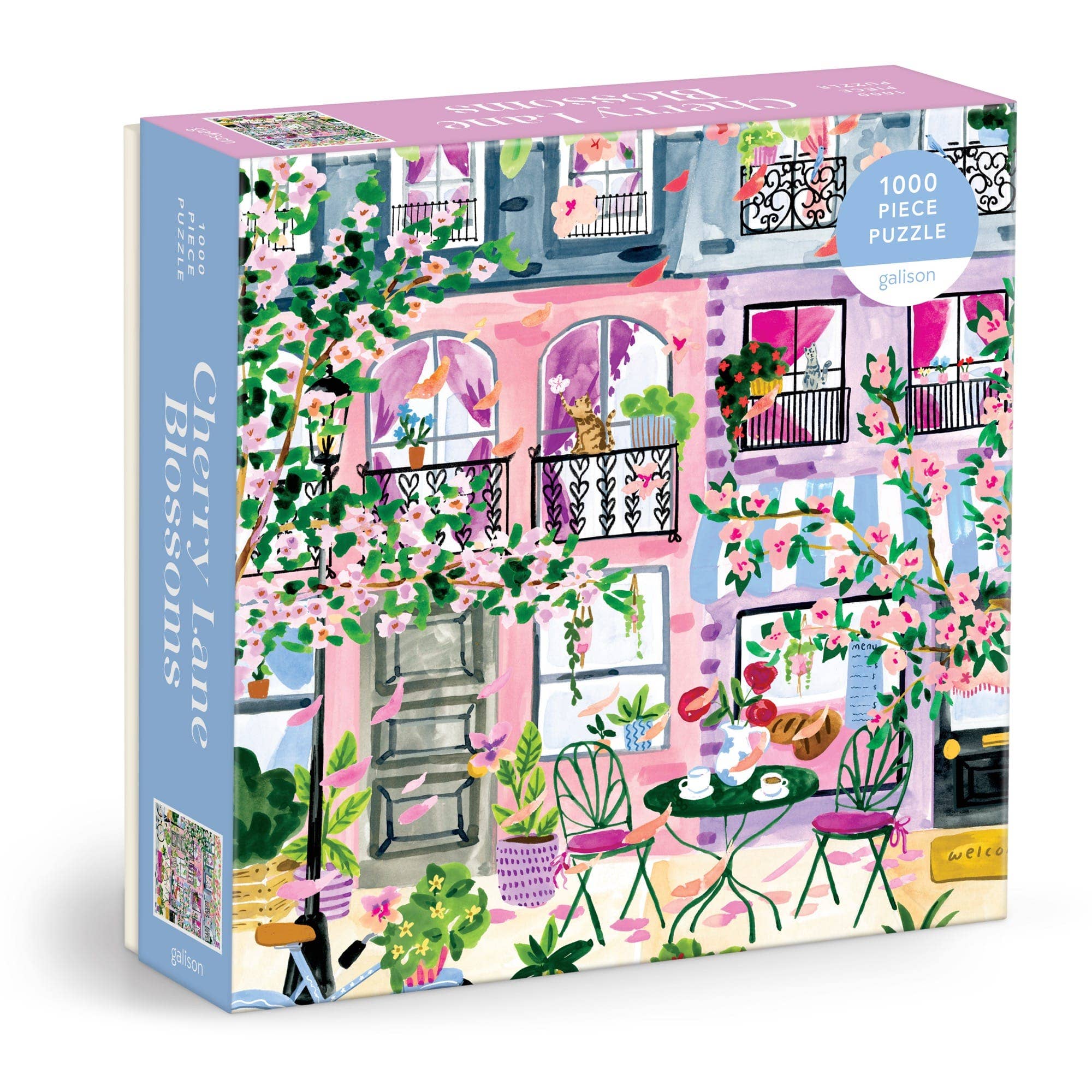 Galison: Cherry Lane Blossoms 1000 Piece Puzzle