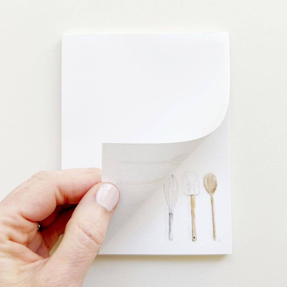 Emily Lex: Everyday Notepad Kitchen Utensils