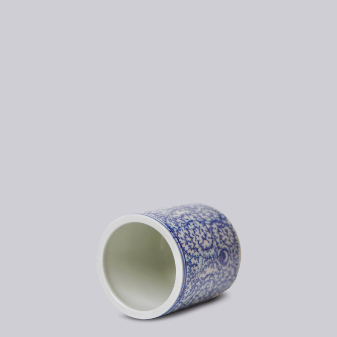 Blue and White Porcelain Cachepot