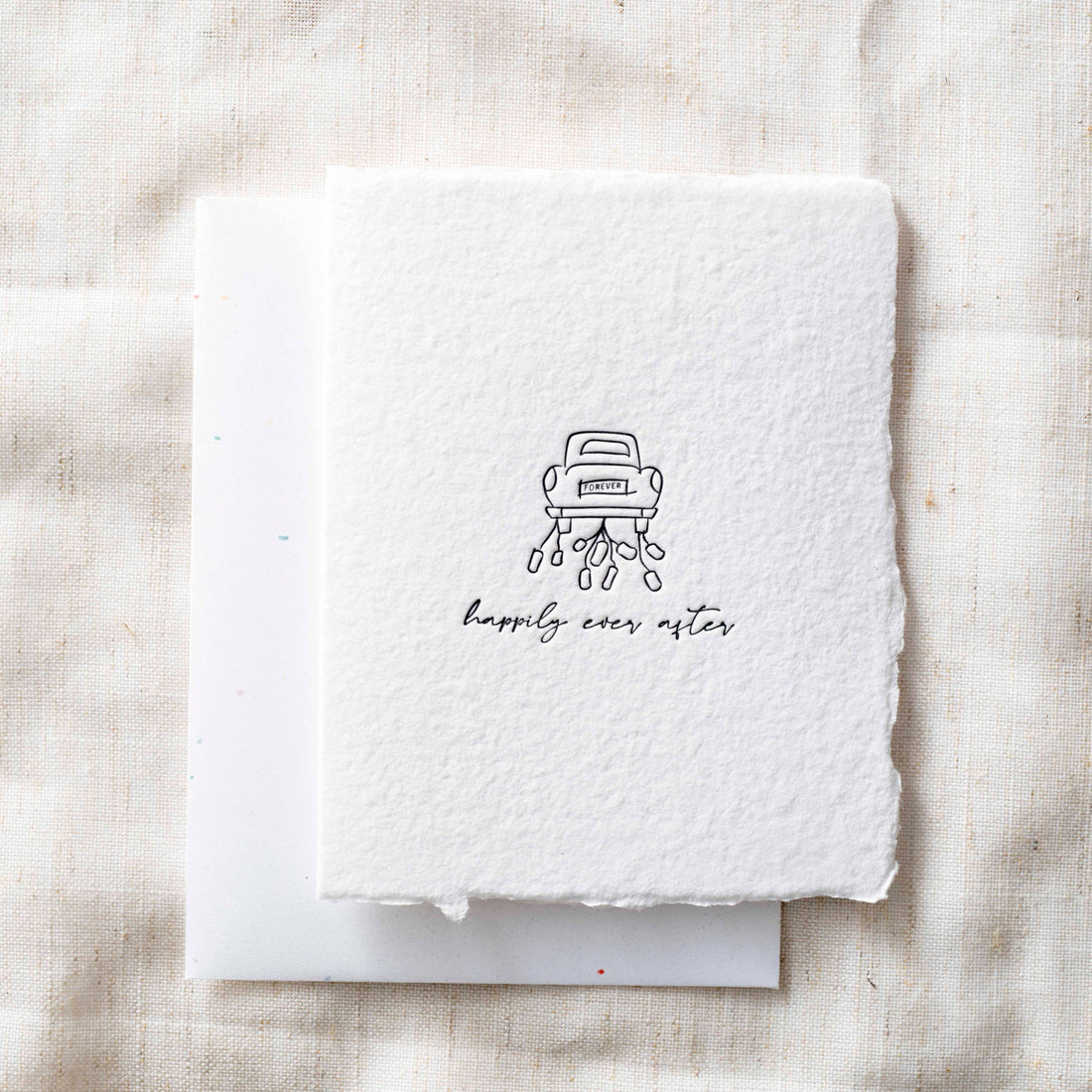 Happily Ever After | Wedding Eco-Friendly Card