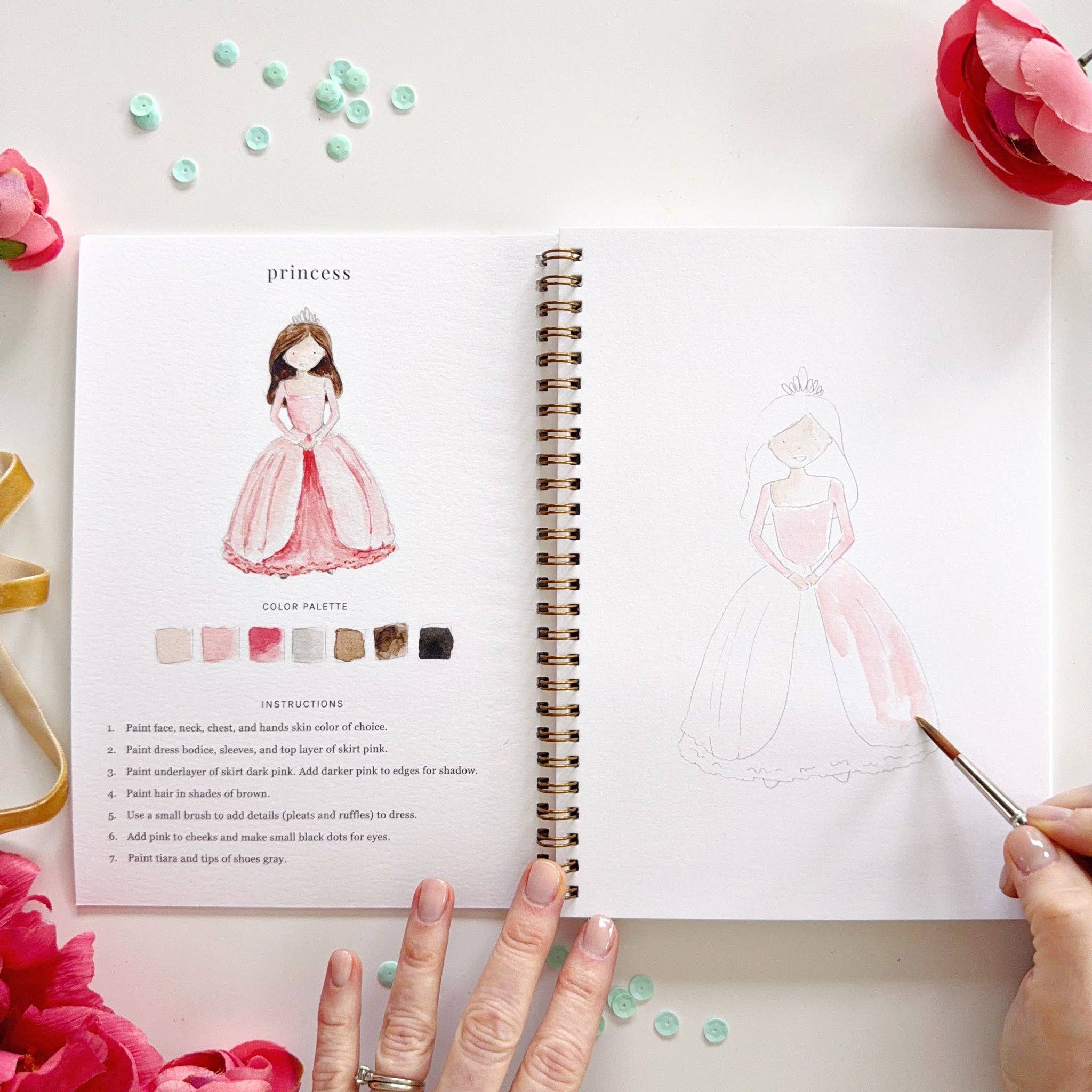 Emily Lex: Fairytal Watercolor Workbook