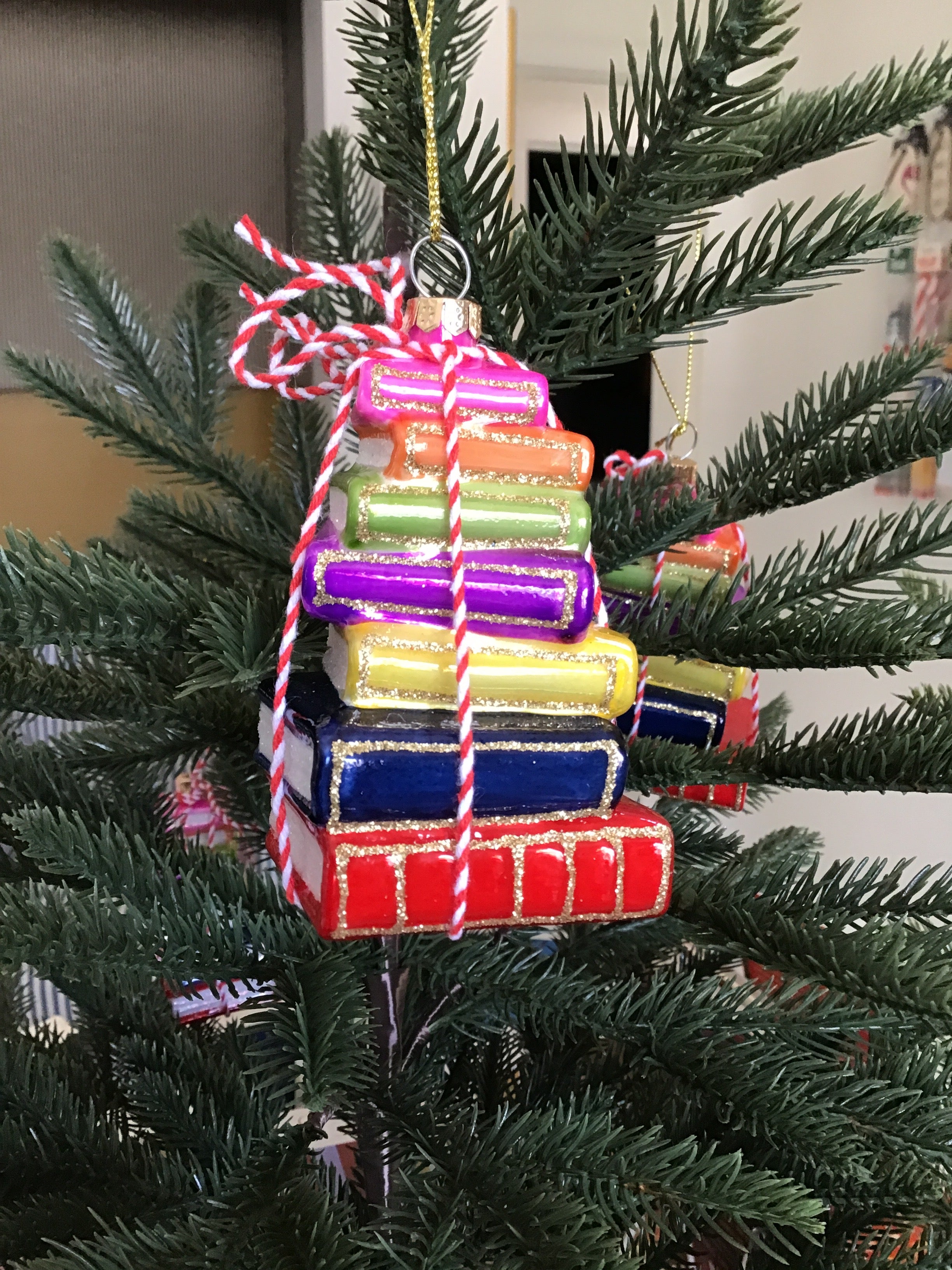 Book Stack Ornament