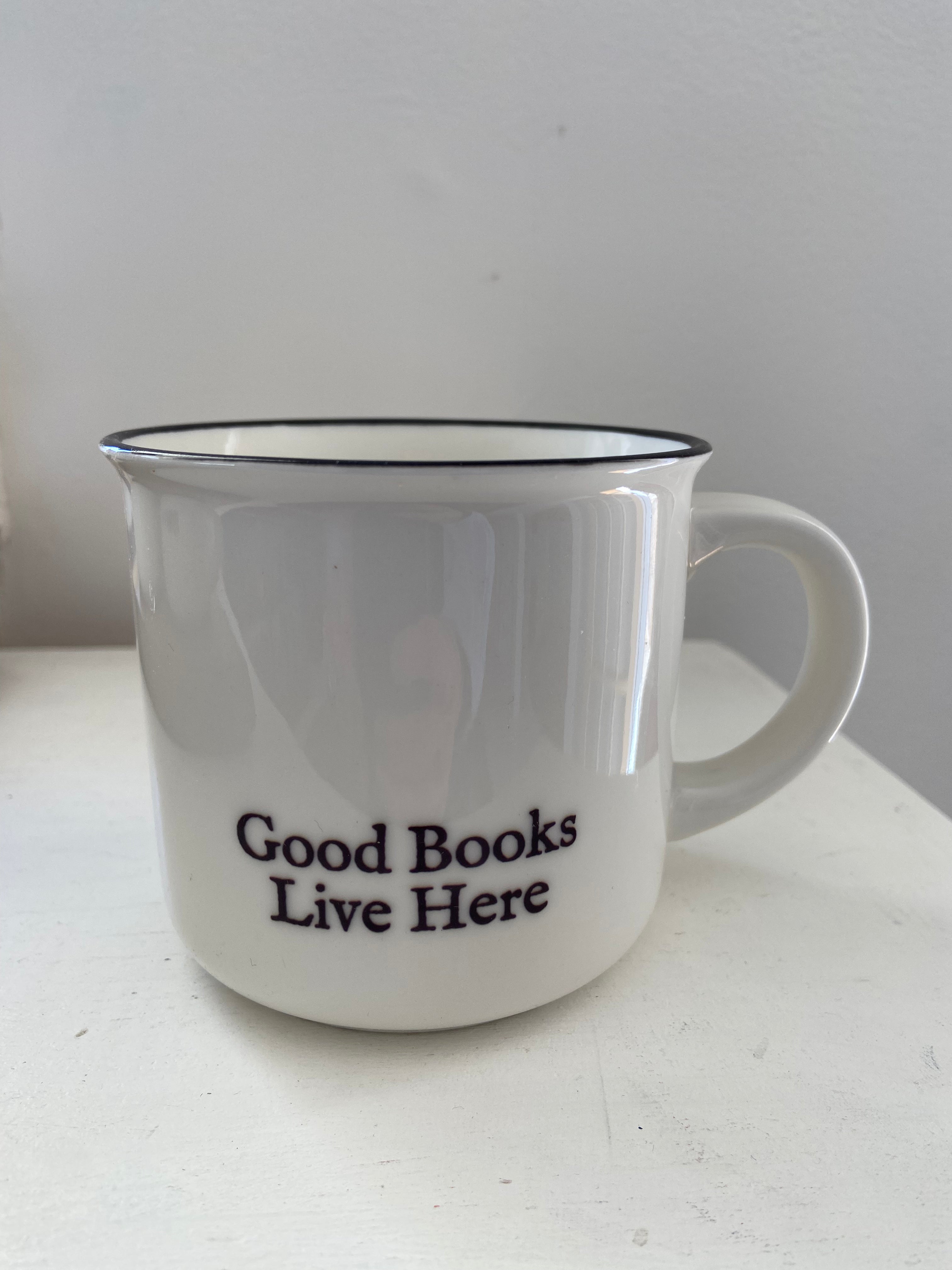 Bookmarked Ceramic Coffee Mug