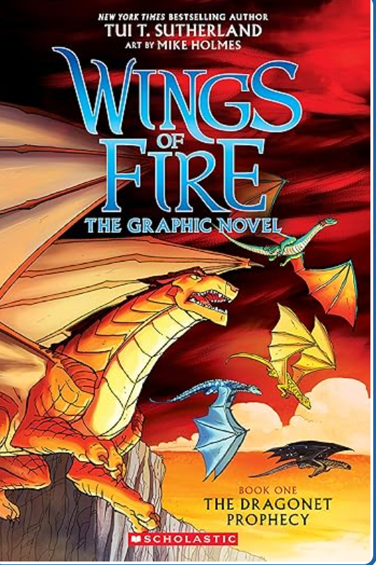 Wings of Fire Graphic Novel: The Dragonet Prophecy Book 1