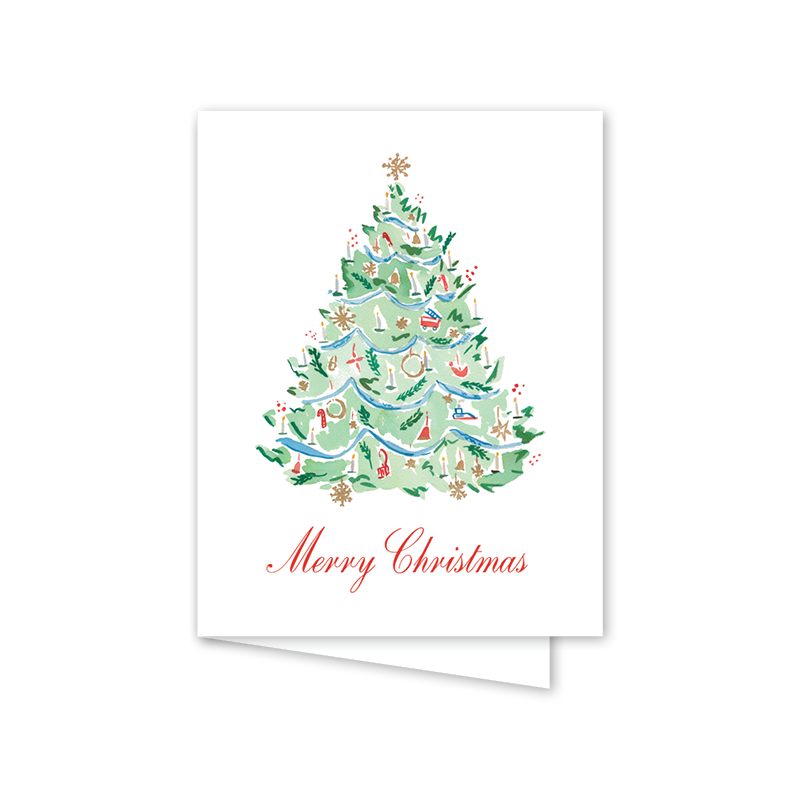 Dogwood Hill: Merry Christmas Tree Card - Set of 8