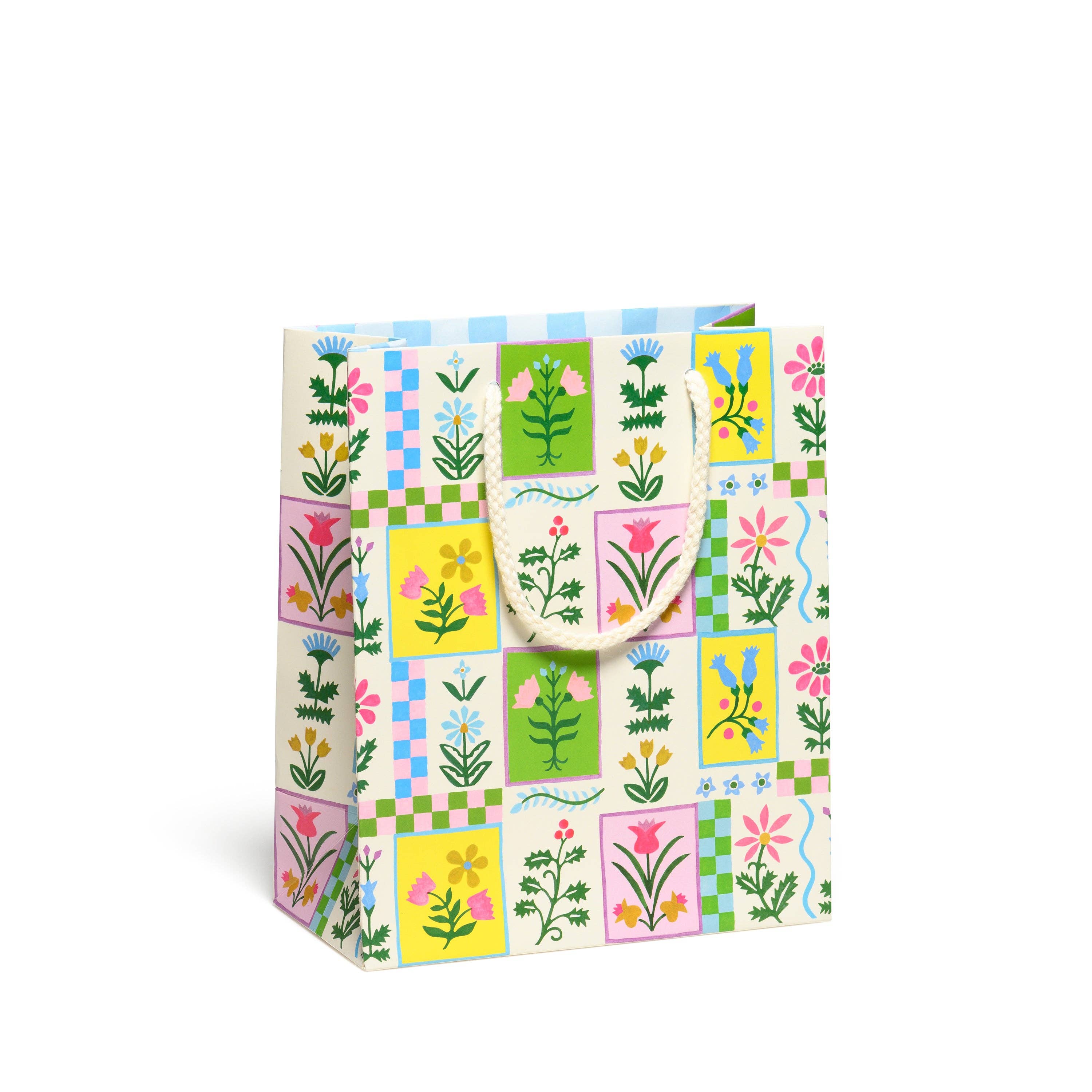 Retro Flower Gift Bag