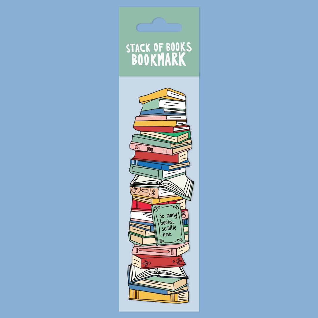 Humdrum: Stack of Books Bookmark