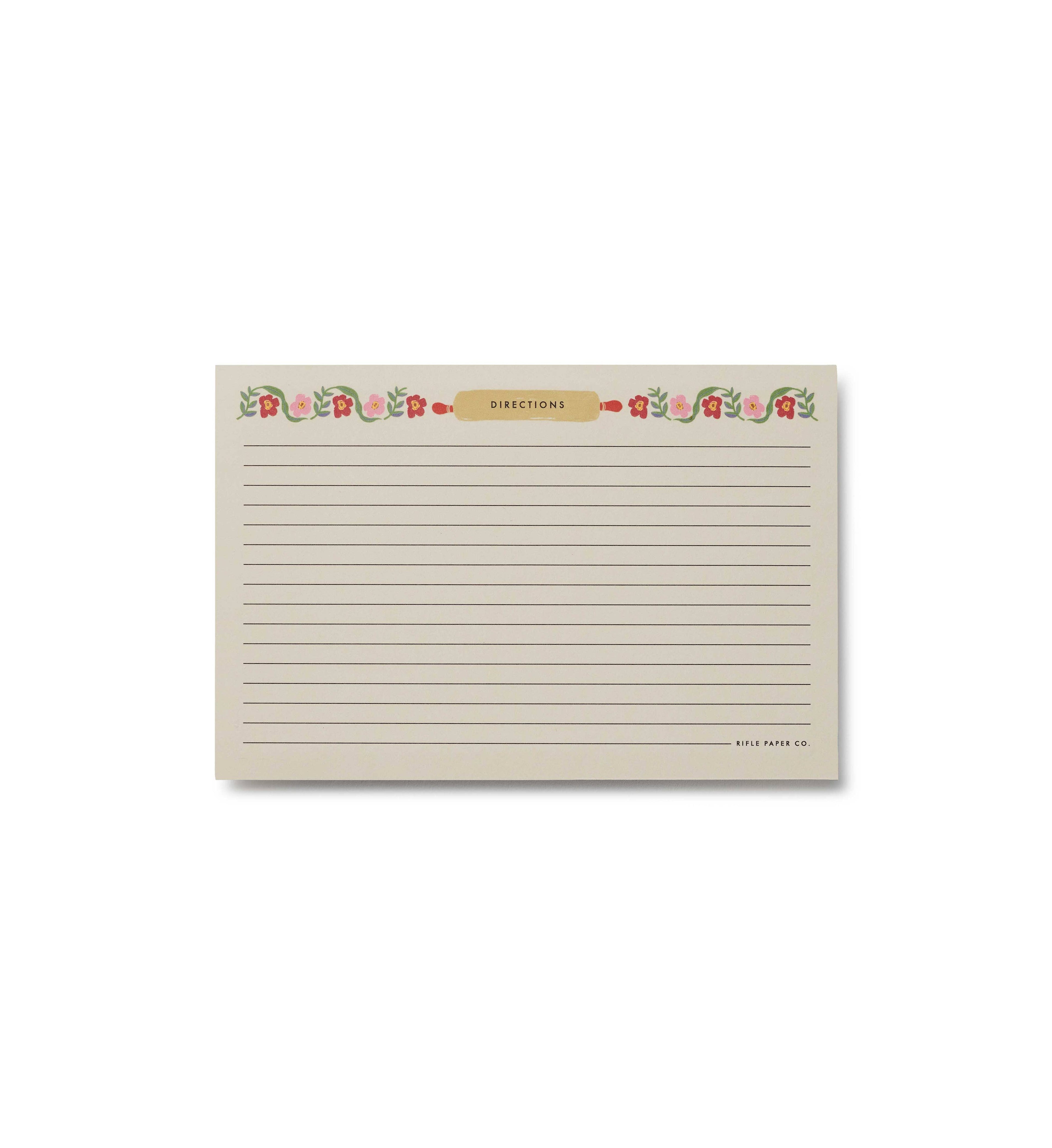 Rifle Paper: Set of 12 Home Sweet Home Recipe Cards