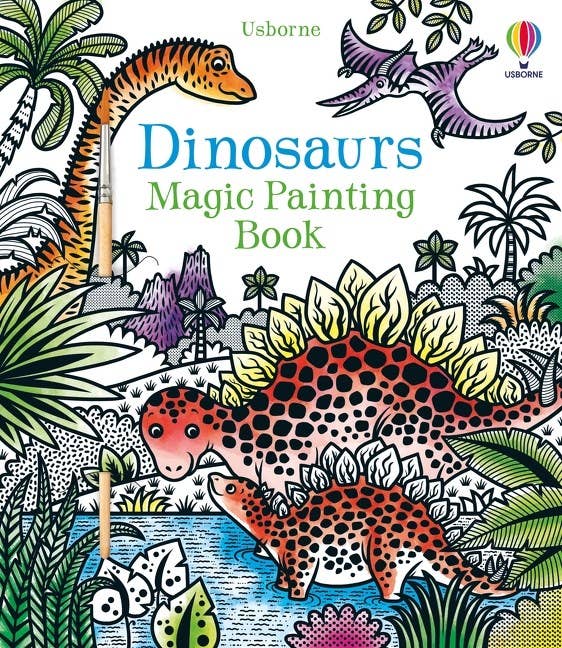 Usborne: Dinosaurs Magic Painting Book by Lucy Bowman