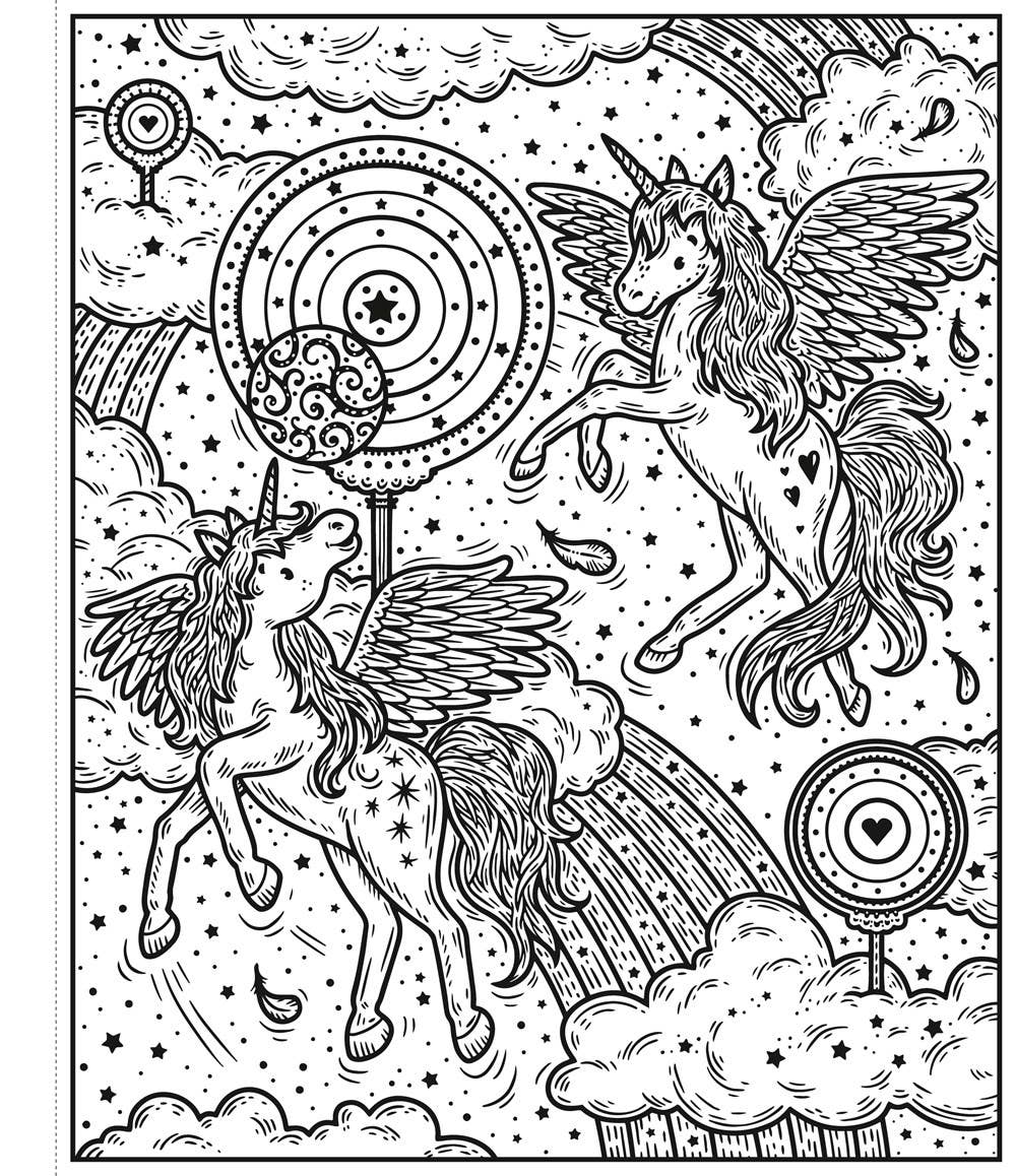 Usborne: Unicorn World Magic Painting Book