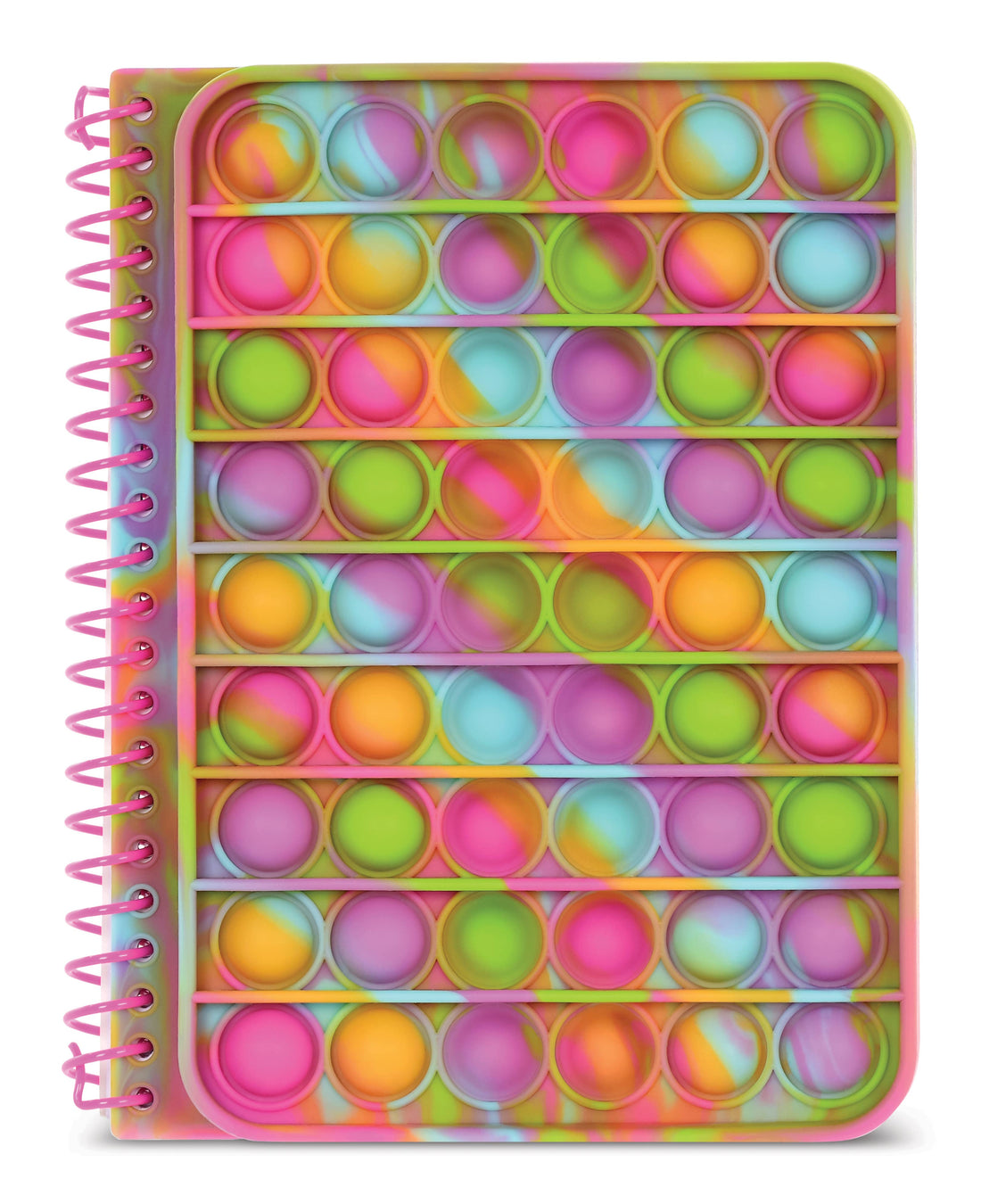 Rainbow Tie Dye Popper Journal