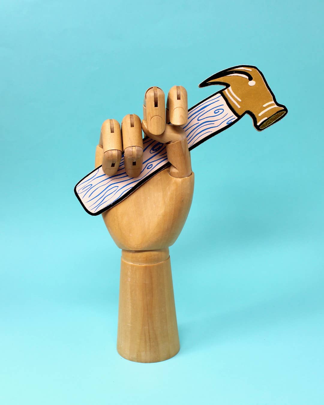 Leather Hammer Bookmark