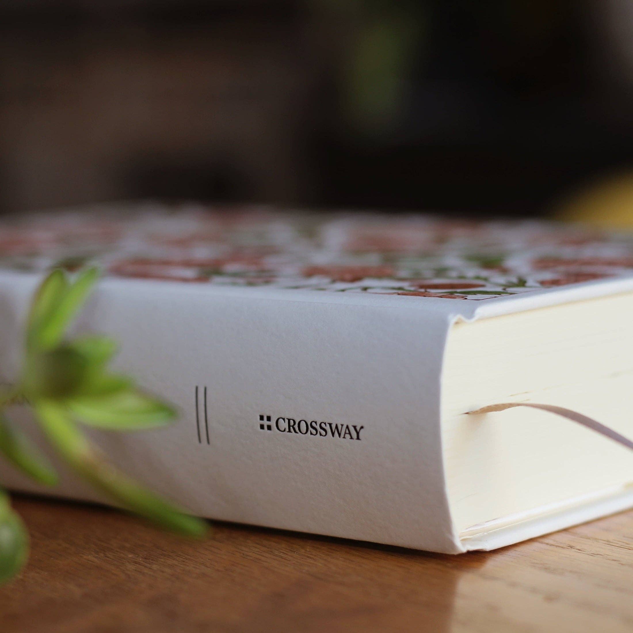 Journaling Bible®, Floral Hardcover - ESV Custom Single Column