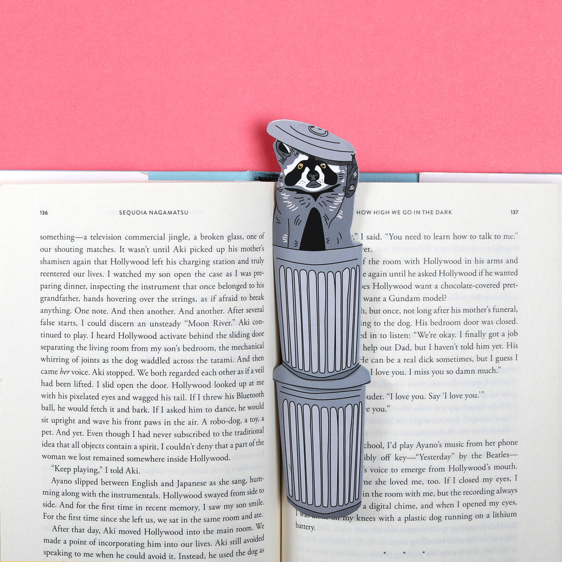 Humdrum: Raccoon Bookmark