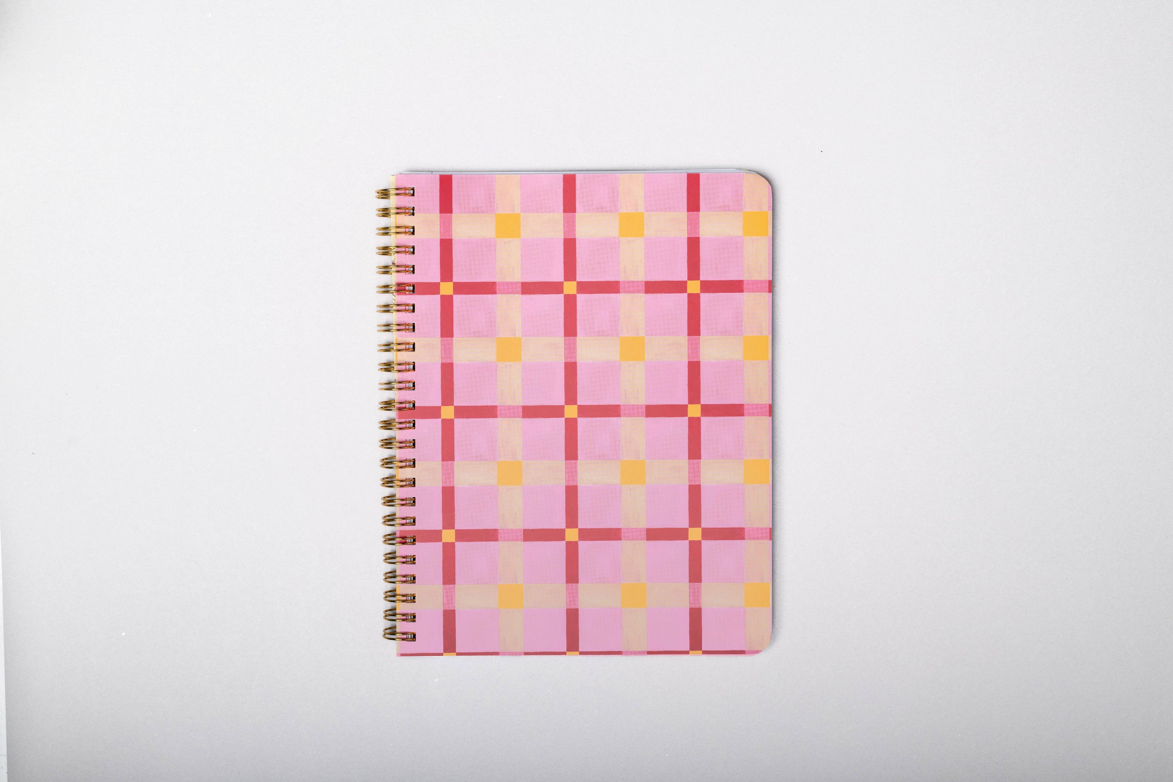 Ban.do: Pink Plaid Mini Notebook