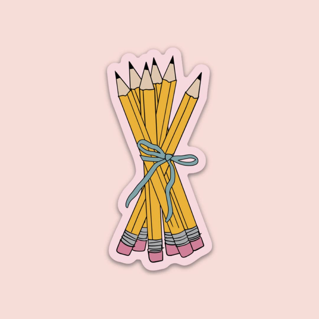 Pencil Bouquet Sticker