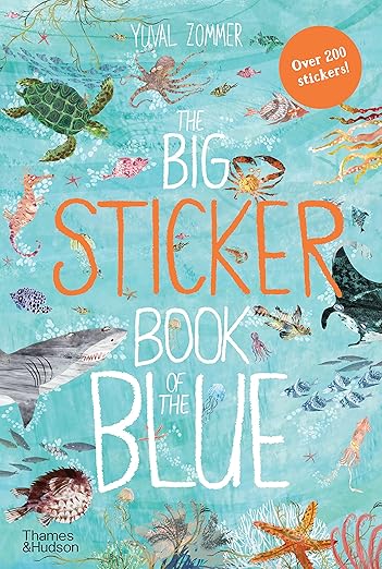 The Big Sticker Book of the Blue by Yuval Zommer