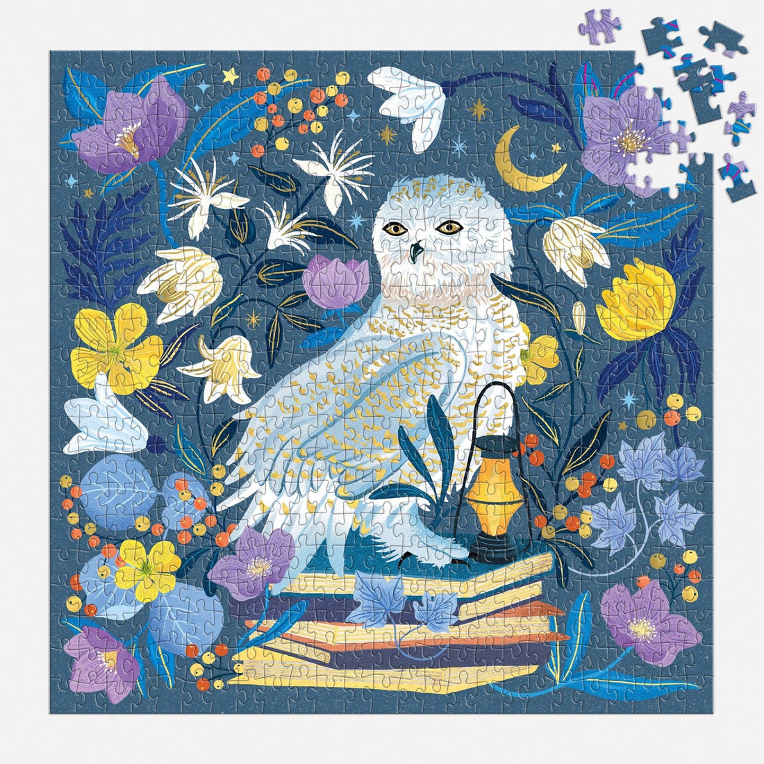 Galison: Celestial Owl 500 Piece Foil Puzzle