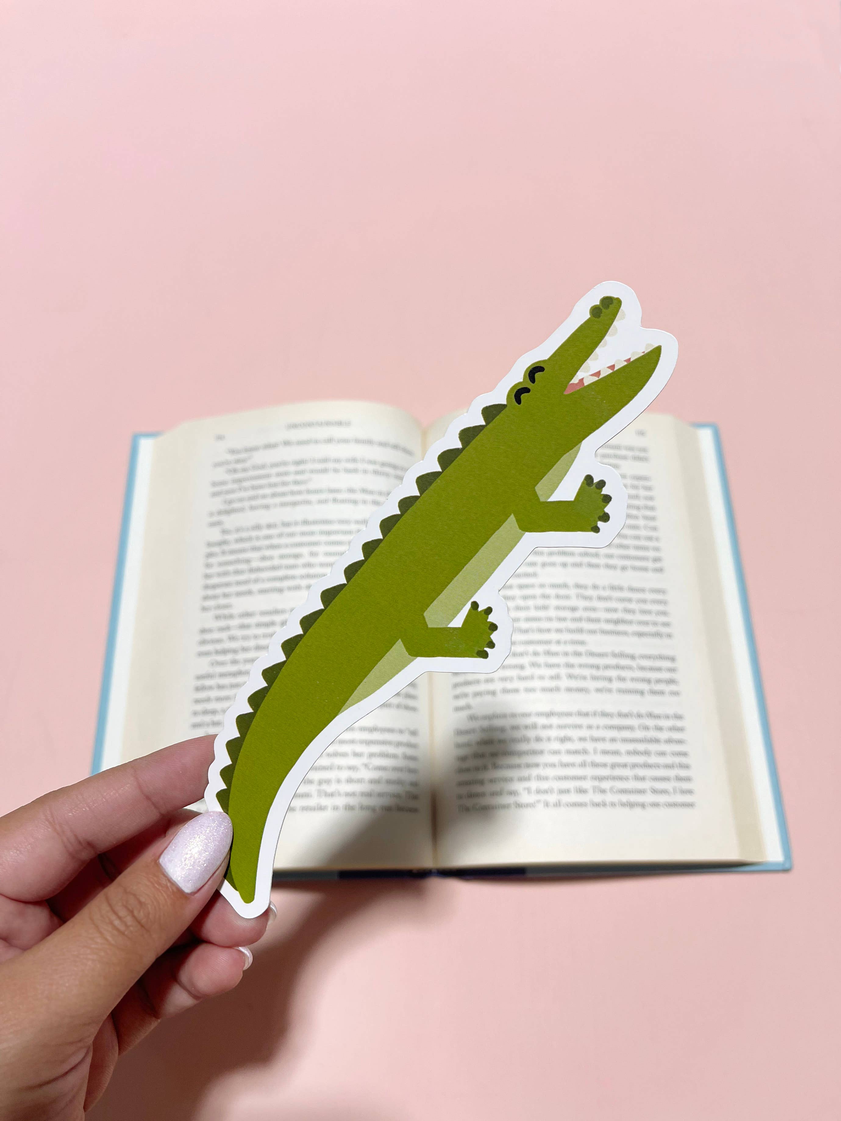 Bloomwolf Studio: Gator Bookmark