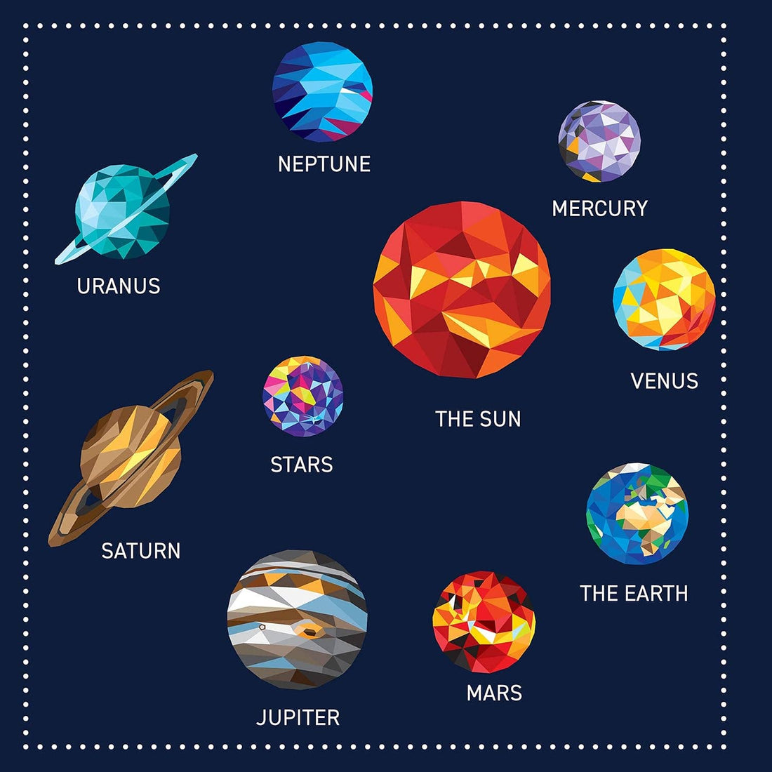 My Sticker Paintings: Planets - Children&