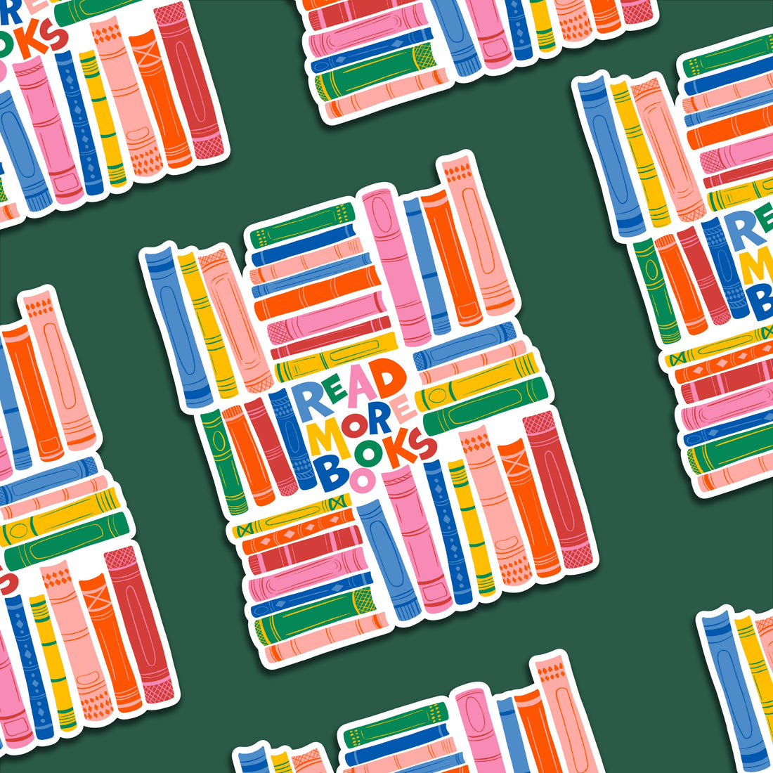 Read More Books Sticker
