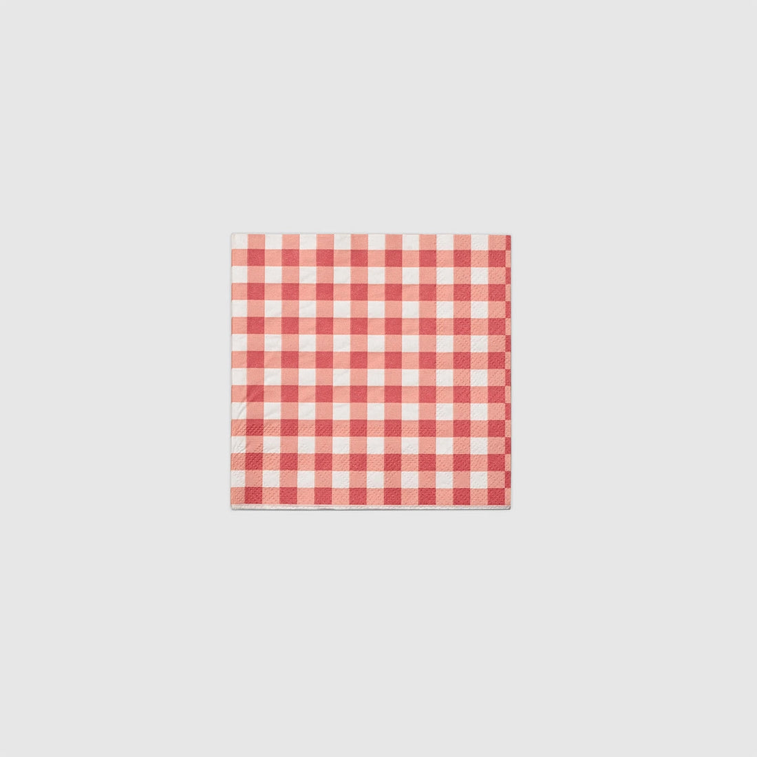 Red & White Gingham Napkin