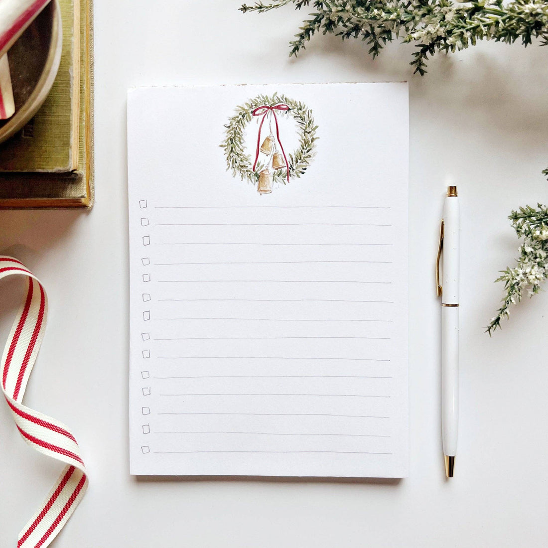 Emily Lex: Christmas Checklist Notepad