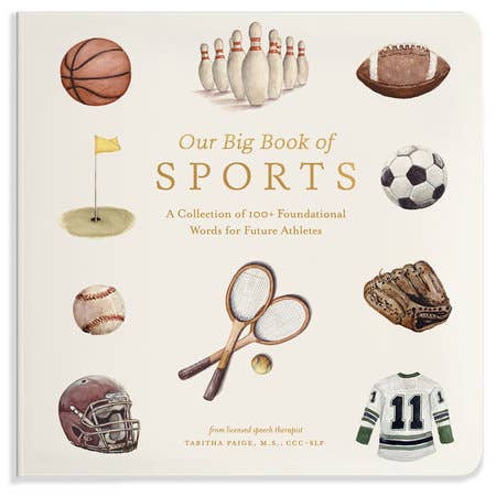 Our Book Of Sports First Words by Tabitha Paige