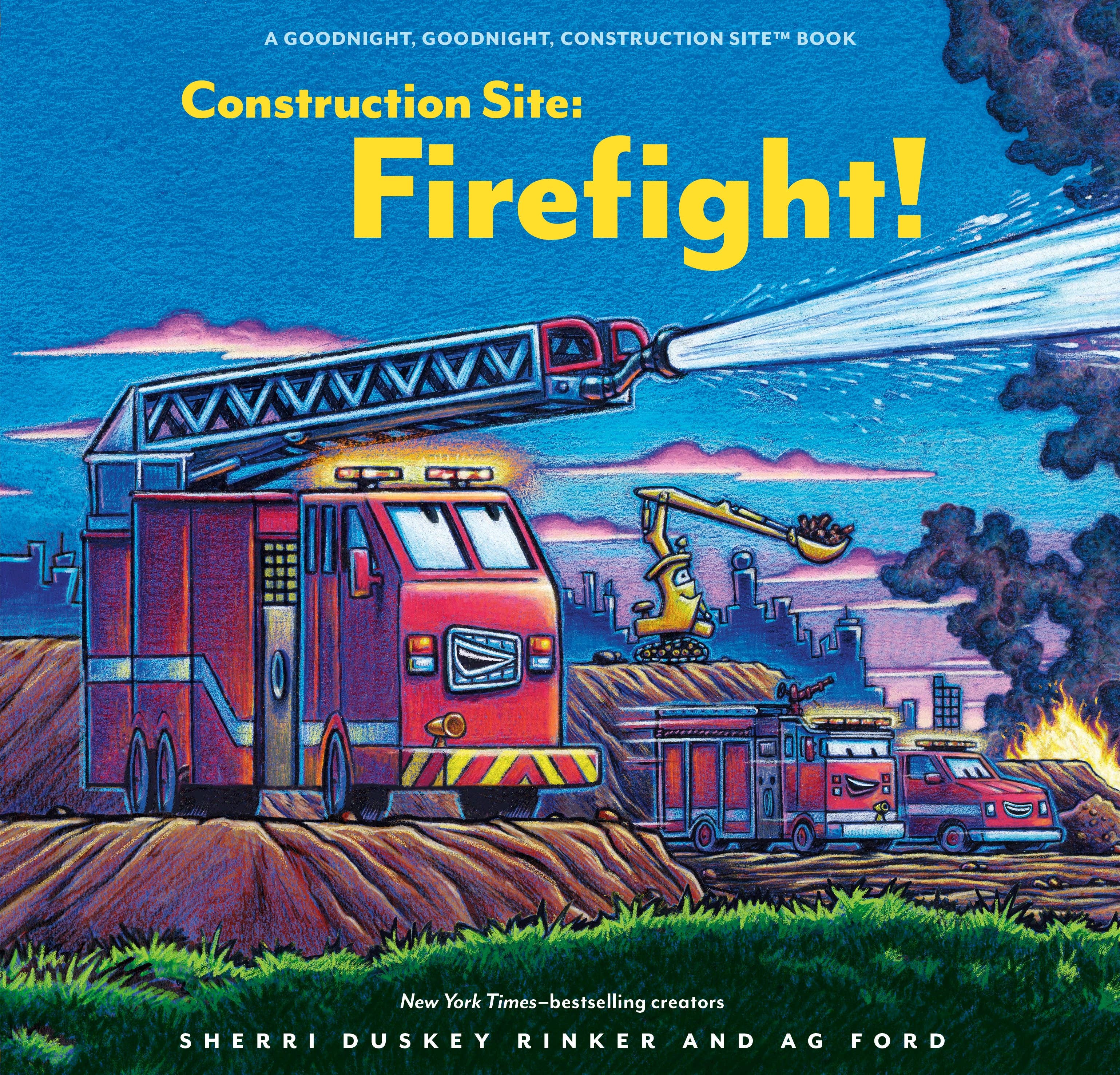 Construction Site: Firefight! by Sherri Duskey Rinker & Ag Ford