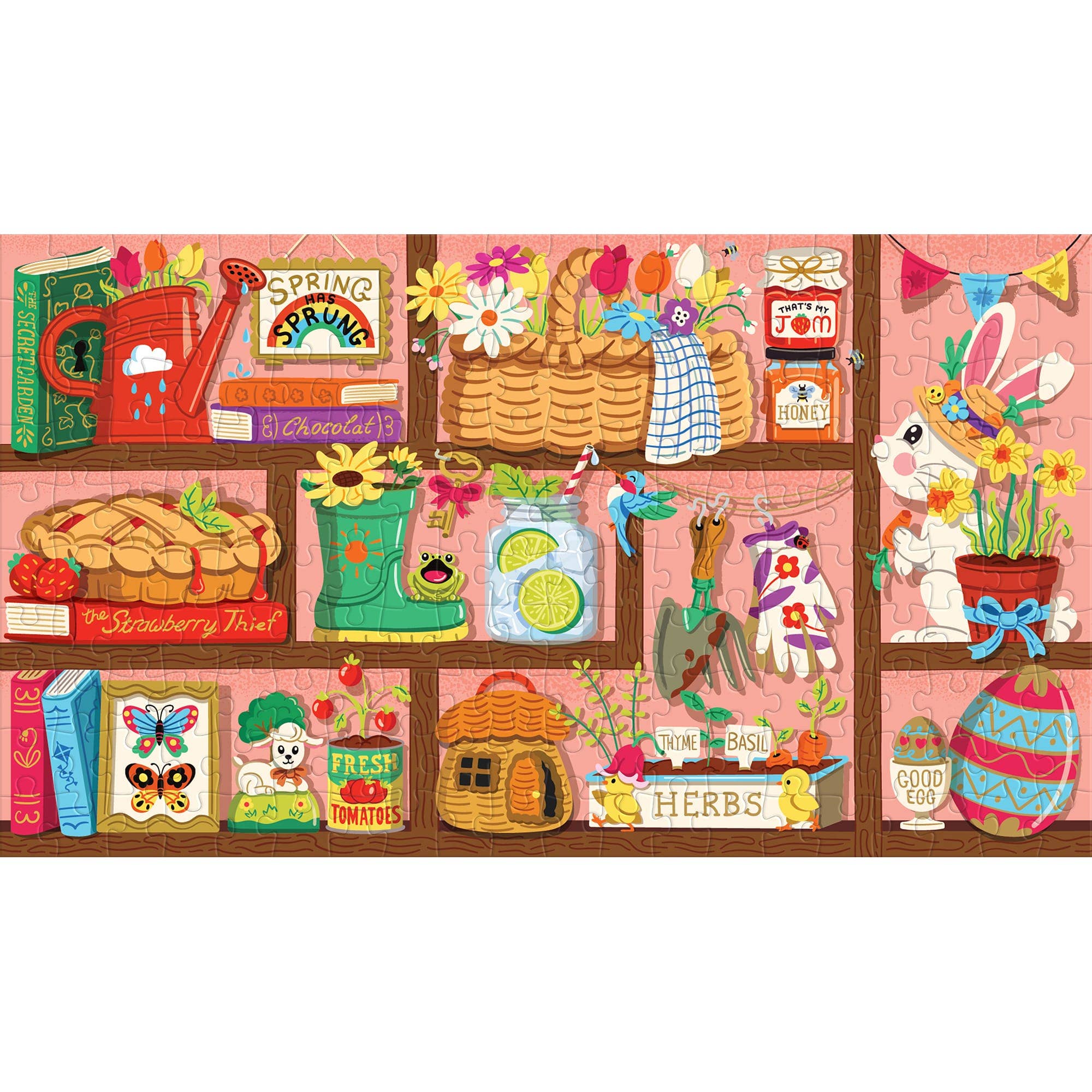Ridley:Spring Curiosities 200-piece Jigsaw Puzzle