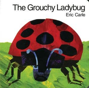 The Grouchy Ladybug, Board Book by Eric Carle