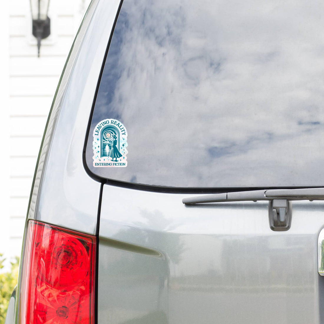 Leaving Reality, Entering Fiction Sticker