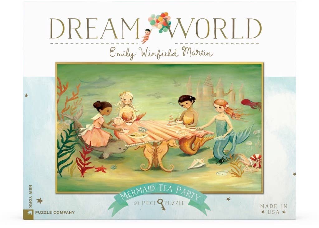 Mermaid Tea Party - 60 Piece Puzzle