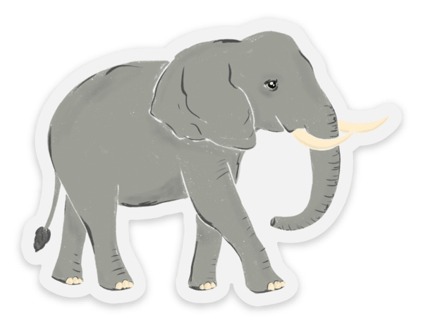 Elephant Sticker