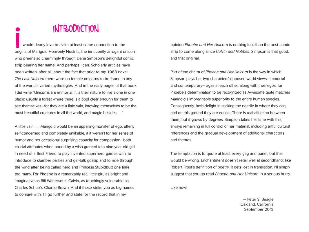 Magical Adventures of Phoebe and Her Unicorn by Dana Simpson