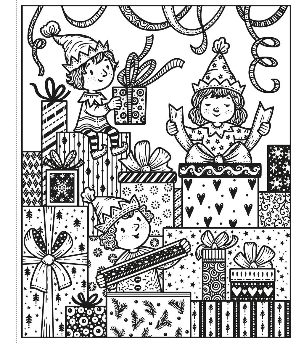 Usborne: Enchanted Christmas Magic Paint Book by Fiona Watt